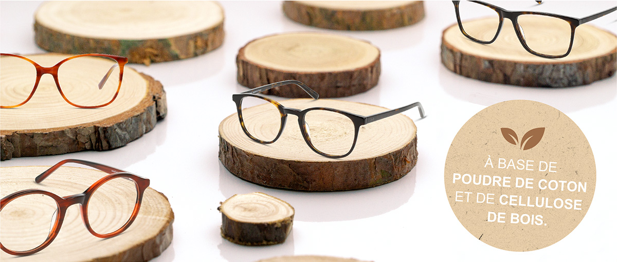 A base de poudre de coton et de cellulose de bois