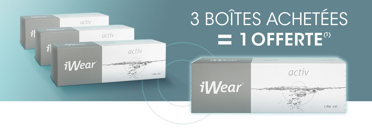 3 bo�tes achet�es = 1 offerte