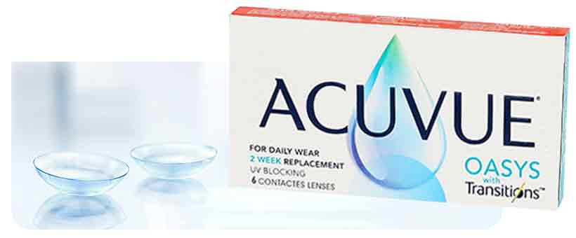Acuvue OASYS with Transitions<sup>TM</sup>