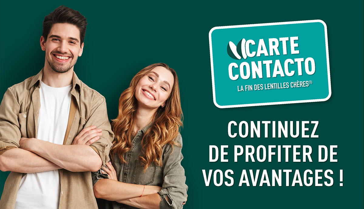 'Continuez de profiter de vos avantages.